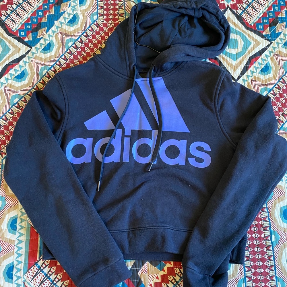 Adidas Cropped Hoodie